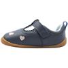 CLARKS ROAMER HEART T SHOE - NAVY F
